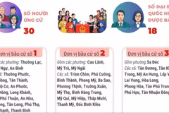 Bầu cử Quốc hội và Hội đồng Nhân dân: 6 đơn vị bầu cử của tỉnh Đồng Tháp