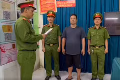 Công an đã tạm giữ hình sự Ung A Nam để điều tra. 
