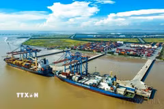 Việt Nam đã có tốc độ tăng trưởng xuất khẩu cao trong suốt thời kỳ Đổi mới từ 1986 đến nay, kể cả trong giai đoạn khó khăn của đại dịch COVID-19. (Ảnh: An Đăng/TTXVN)