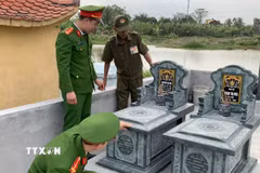 Kịch bản "giả chết” của mẹ con Nguyễn Thị Thu nhanh chóng được phơi bày. (Ảnh TTXVN phát)