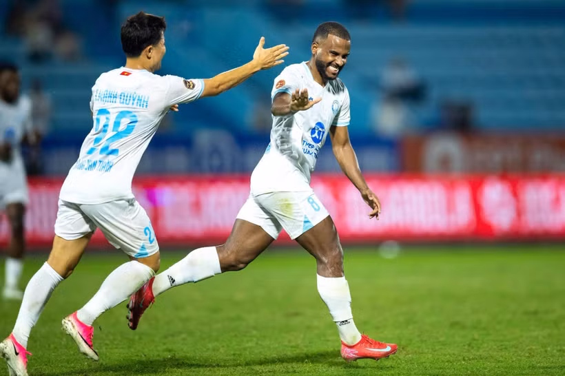 Thép Xanh Nam Định giành chiến thắng 4-0 trước Hoàng Anh Gia Lai ở vòng 1 V-League 2026/27. (Ảnh: ThepXanhNamDinhFC)