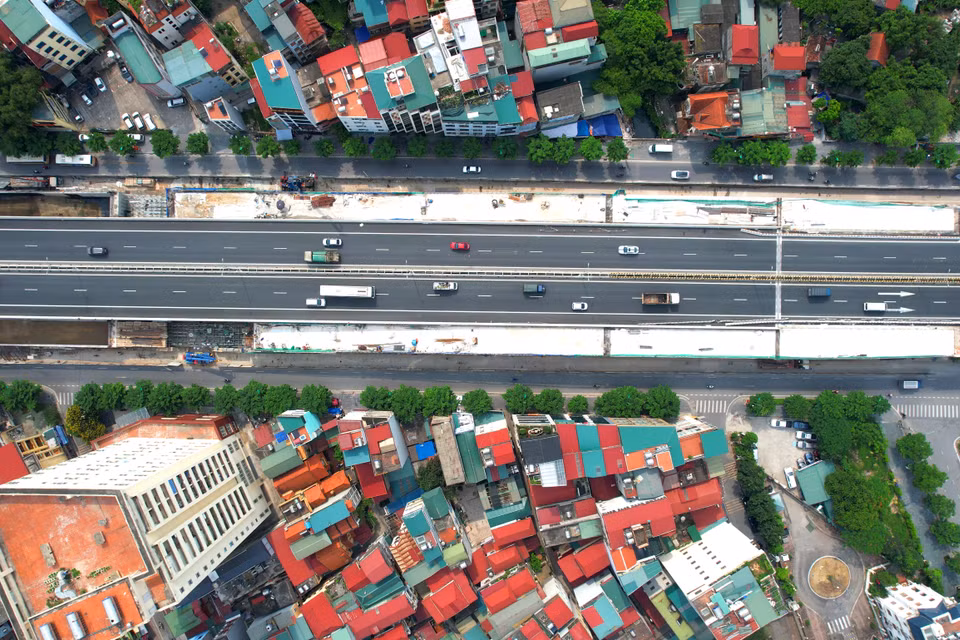 Công trình dự kiến hoàn thành và đưa vào sử dụng cuối tháng 7/2021. (Ảnh: Văn Hào/Vietnam+)