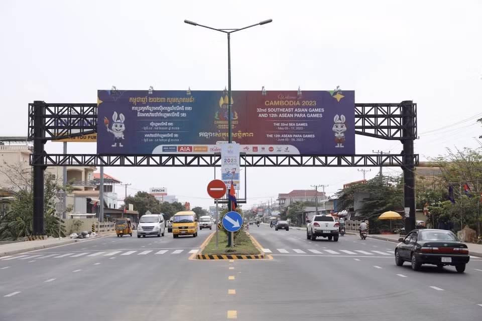 Chỉ còn một tuần nữa, Đại hội Thể thao Đông Nam Á lần thứ 32 (SEA Games 32) sẽ chính thức khai mạc tại Thủ đô Phnom Penh (Campuchia). (Ảnh: Minh Quyết/TTXVN)