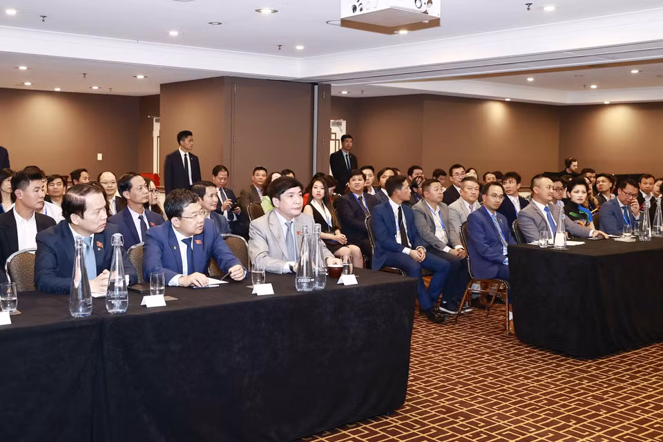 Các đại biểu tham dự cuộc gặp mặt. (Ảnh: Doãn Tấn/TTXVN)