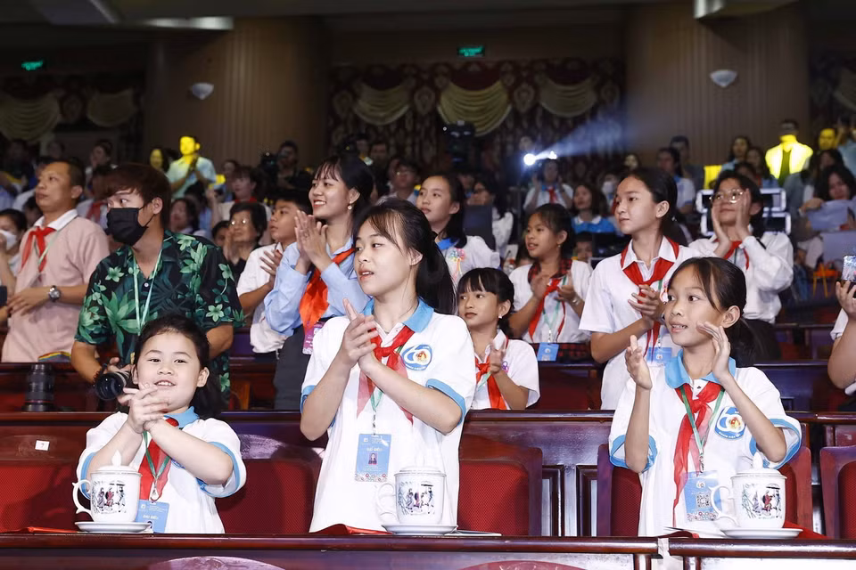 Các đại biểu đến tham dự Lễ kỷ niệm. (Ảnh: Thống Nhất/TTXVN)
