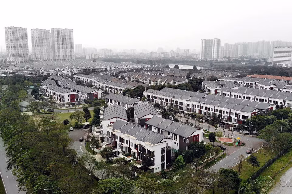 Các dự án chung cư cao cấp trong Khu đô thị Gamuda Gaderns tại Hà Nội do Tập đoàn bất động sản Malaysia-Gamuda Land đầu tư. (Ảnh: Danh Lam/TTXVN)