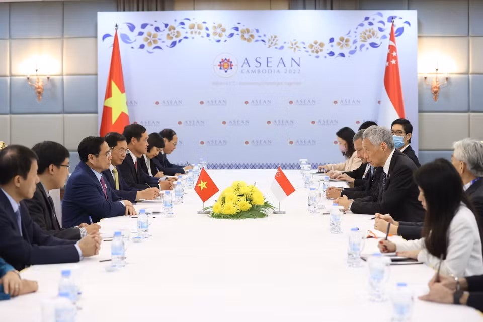 Quang cảnh cuộc gặp. (Ảnh: Dương Giang/TTXVN)