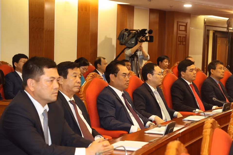 Các đại biểu dự bế mạc Hội nghị. (Ảnh: Trí Dũng/TTXVN)
