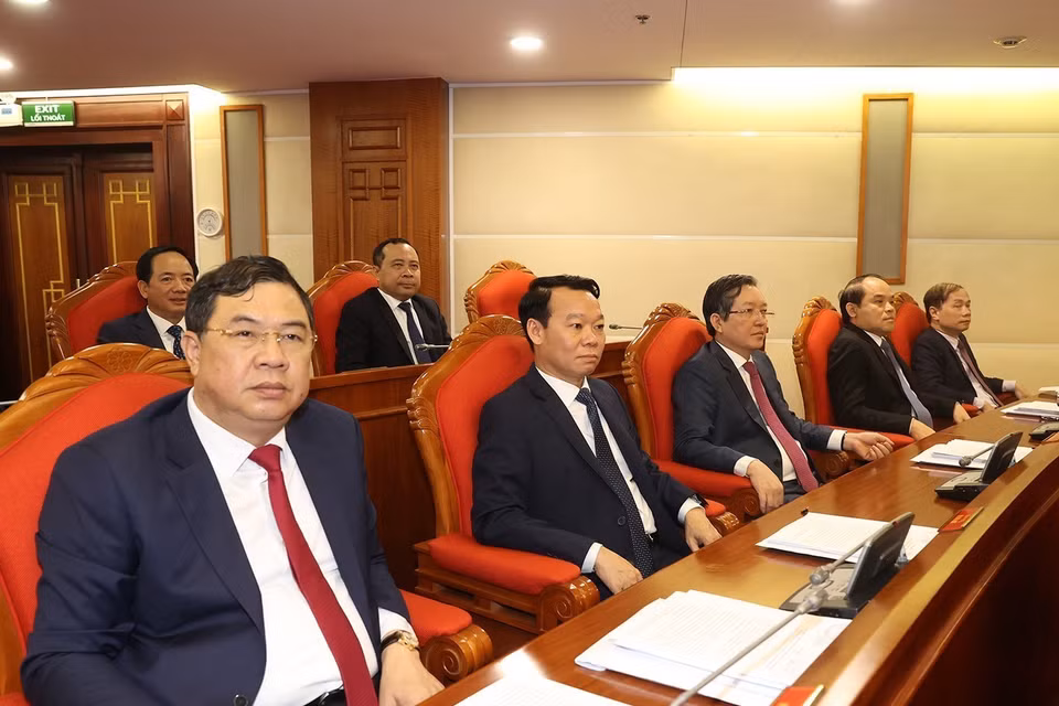 Các đại biểu dự bế mạc hội nghị. (Ảnh: Trí Dũng/TTXVN)