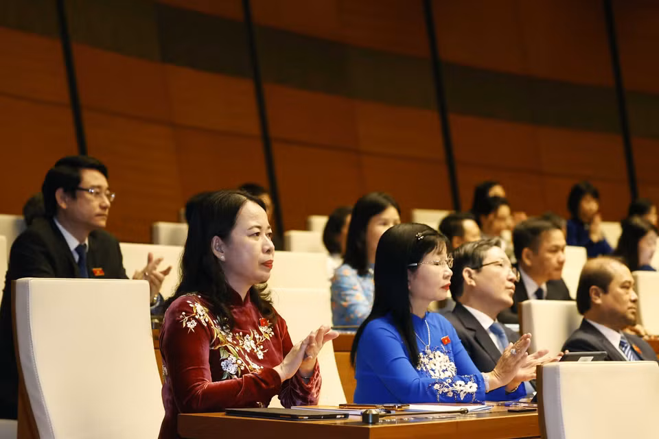 Các đại biểu tại phiên khai mạc. (Ảnh: Thống Nhất/TTXVN)