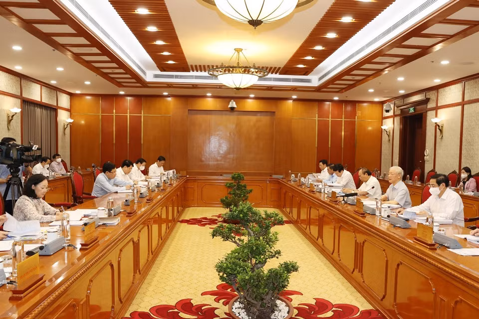 Quang cảnh cuộc họp. (Ảnh: Trí Dũng/TTXVN)