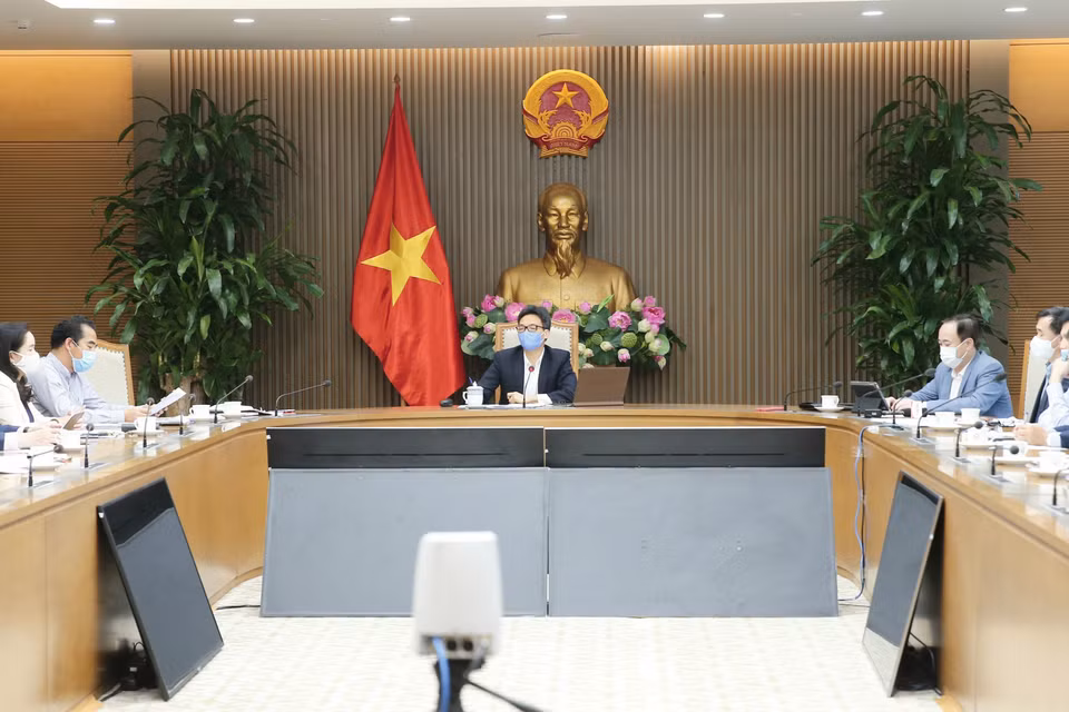 Phó Thủ tướng Vũ Đức Đam phát biểu. (Ảnh: Doãn Tấn/TTXVN)