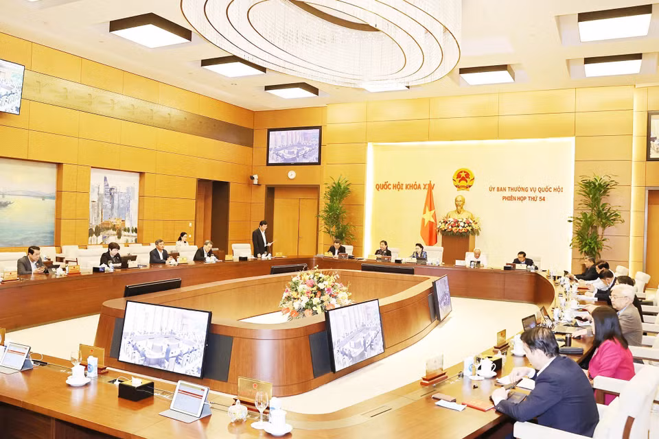 Quang cảnh phiên khai mạc. (Ảnh: Trọng Đức/TTXVN)