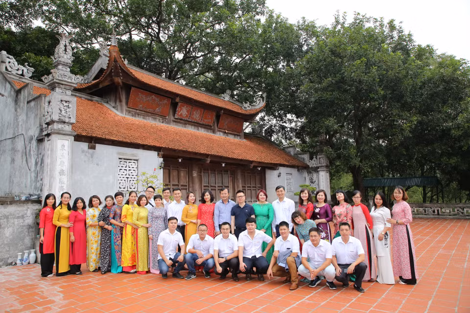 Chuyến đi ''Về Nguồn" tại Bắc Giang năm 2019. (Ảnh:Vietnam+)