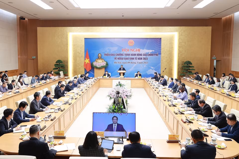 Quang cảnh hội nghị. (Ảnh: Dương Giang/TTXVN) 