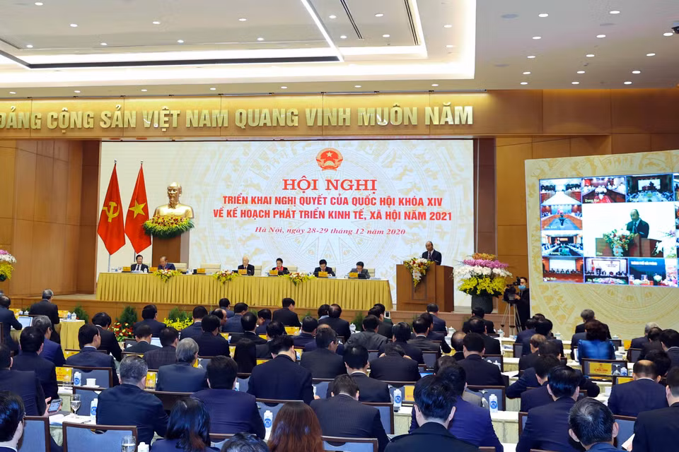 Quang cảnh hội nghị. (Ảnh: Thống Nhất/TTXVN)