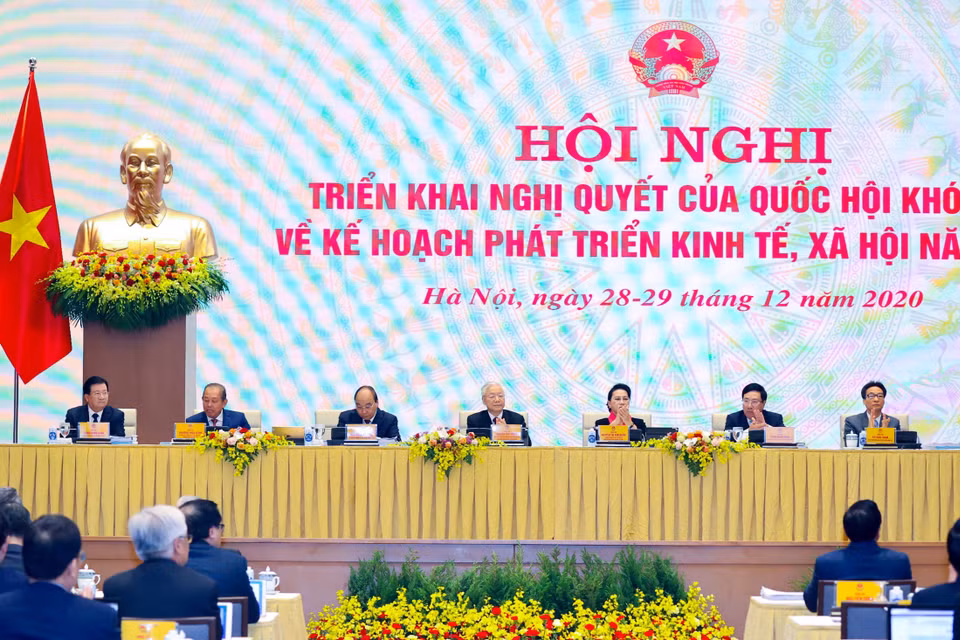 Quang cảnh hội nghị. (Ảnh: Thống Nhất/TTXVN)
