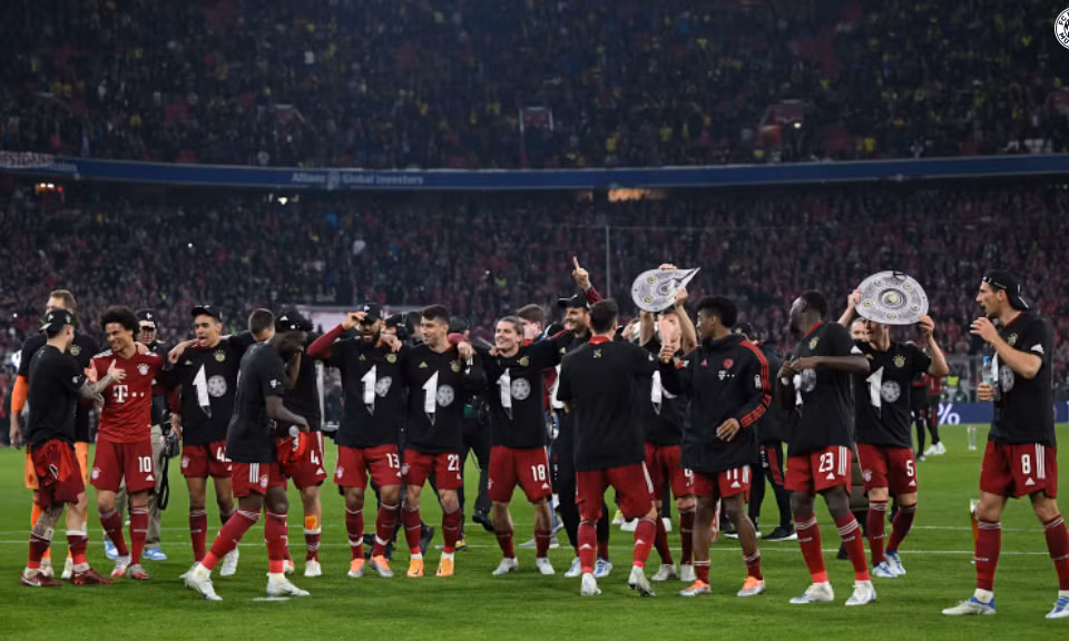 Đây cũng là danh hiệu vô địch quốc gia thứ 32 trong lịch sử Bayern. (Nguồn: FcBayern)
