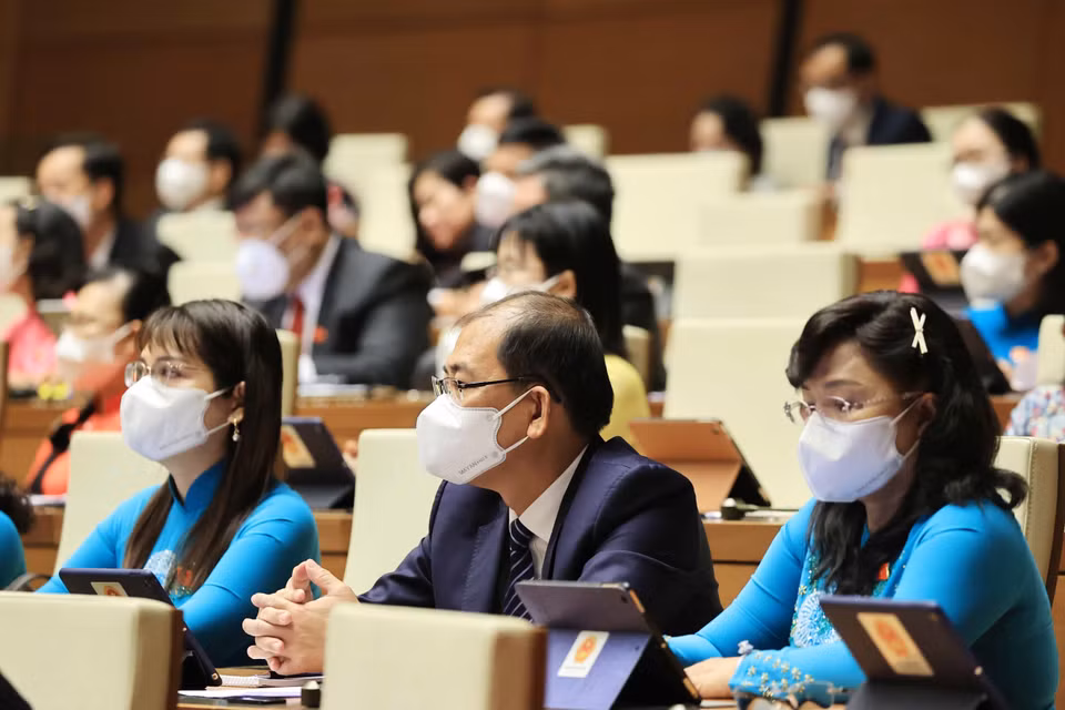Các đại biểu tham dự phiên khai mạc. (Ảnh: Thống Nhất/TTXVN)