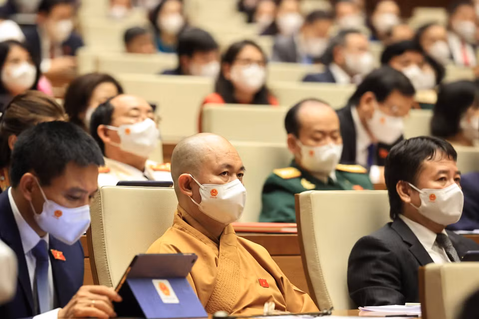 Các đại biểu tham dự phiên khai mạc. (Ảnh: Thống Nhất/TTXVN)