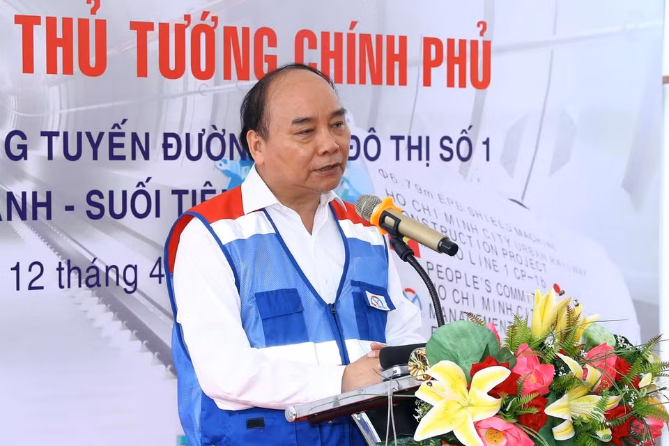 Thủ tướng Nguyễn Xuân Phúc phát biểu. (Ảnh: Thống Nhất/TTXVN)