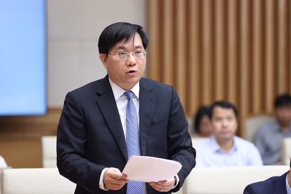 Thứ trưởng Bộ Kế hoạch và Đầu tư Trần Duy Đông phát biểu. (Ảnh: Dương Giang/TTXVN)