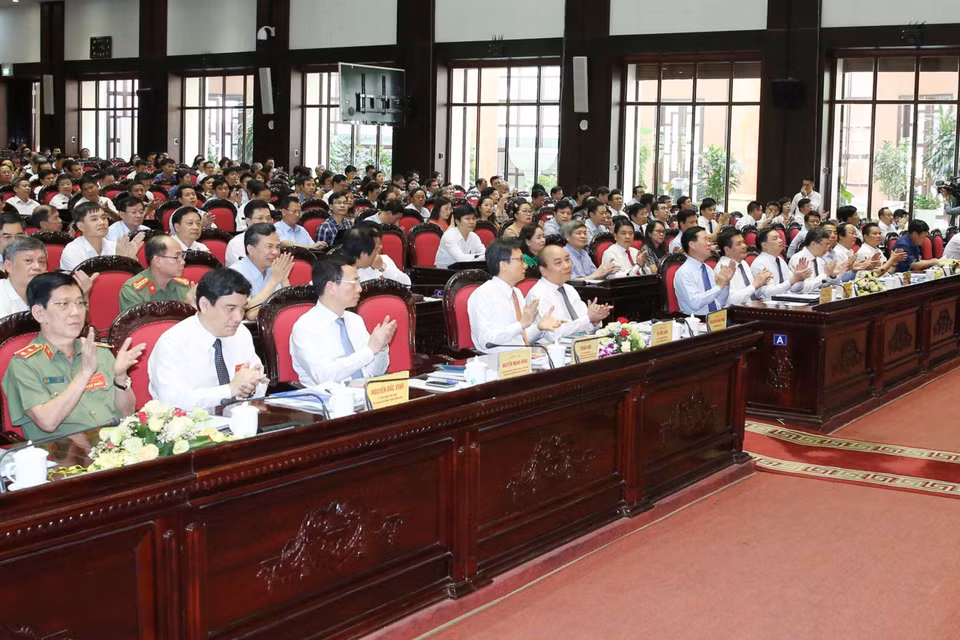 Các đại biểu dự hội nghị. (Ảnh: Phương Hoa/TTXVN)