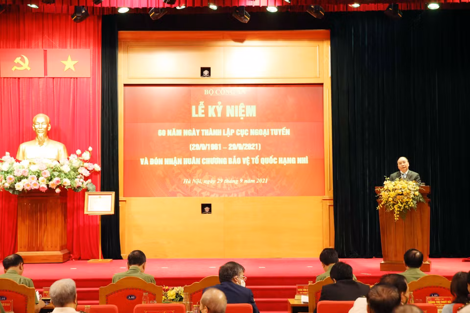 Quang cảnh buổi lễ. (Ảnh: Phạm Kiên/TTXVN)