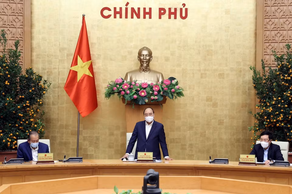 Thủ tướng Nguyễn Xuân Phúc phát biểu. (Ảnh: Thống Nhất/TTXVN)