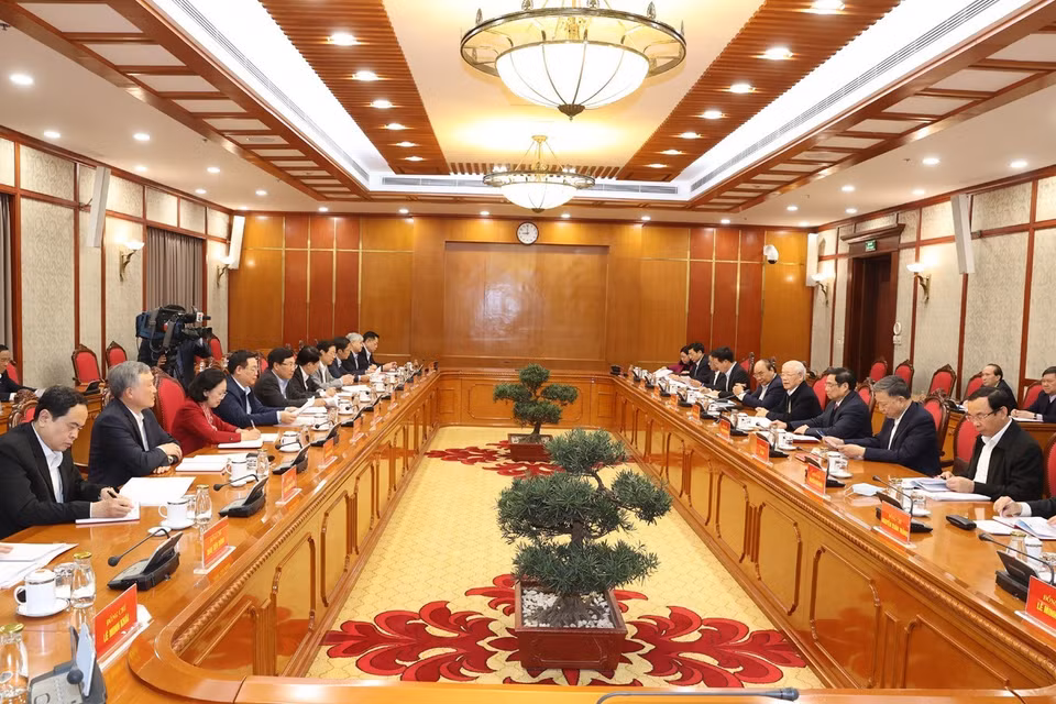 Quang cảnh phiên họp. (Ảnh: Trí Dũng/TTXVN)