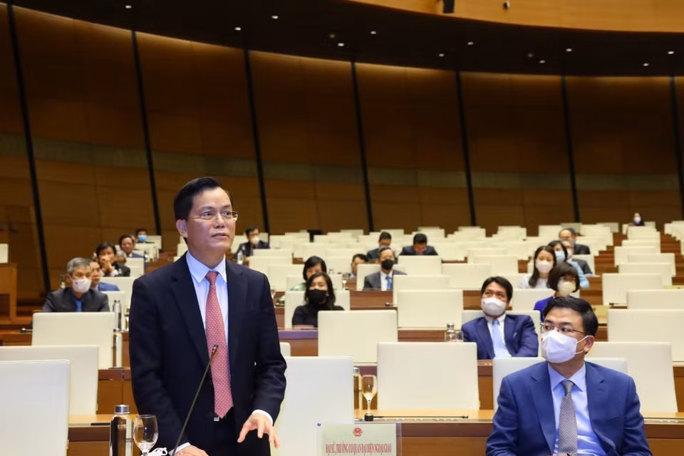 Đại sứ Việt Nam tại Hoa Kỳ Hà Kim Ngọc phát biểu. (Ảnh: Văn Điệp/TTXVN)
