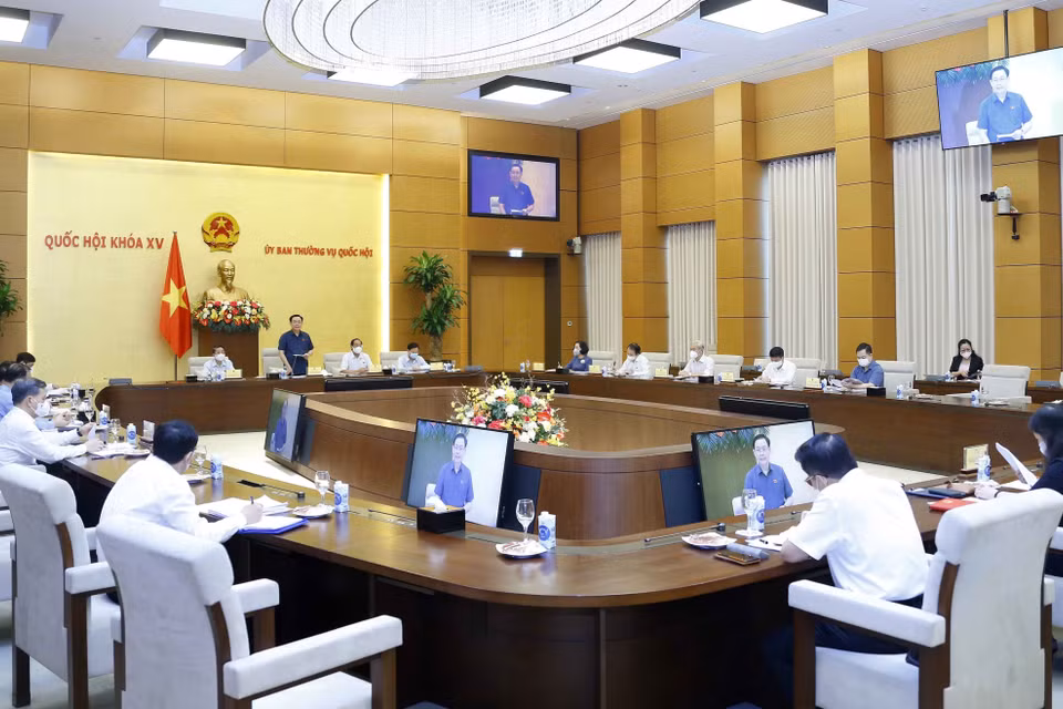 Quang cảnh cuộc họp. (Ảnh: Doãn Tấn/TTXVN)