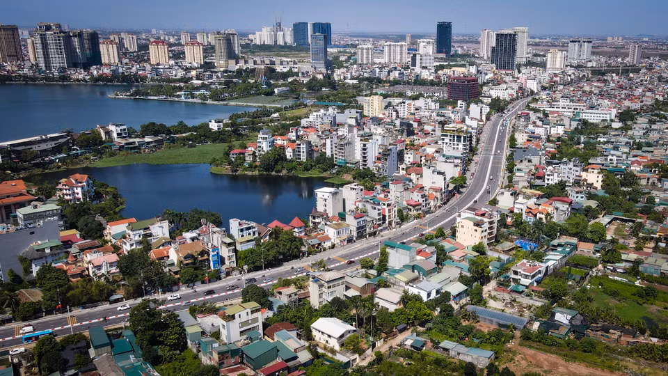 Dự án được khánh thành vào đúng dịp kỷ niệm 70 năm ngày Giải phóng Thủ đô (10/10/1954 - 10/10/2024) vừa có ý nghĩa rất lớn với Hà Nội, vừa góp phần quan trọng đáp ứng nhu cầu đi lại cho nhân dân. (Ảnh: Hoài Nam/Vietnam+)