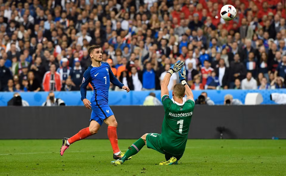 Griezmann thì thể hiện phong độ ổn định suốt từ đầu giải
