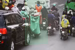 Hệ thống Camera AI đã phát hiện, ghi hình các phương tiện vi phạm. (Ảnh: PV/Vietnam+)