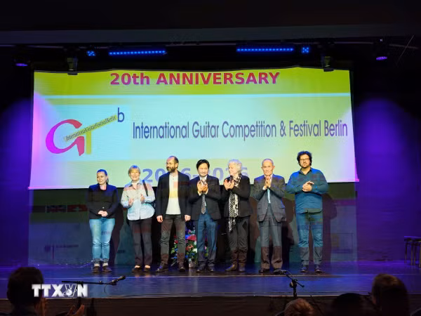Sức sống giai điệu Việt tại Liên hoan Guitar quốc tế Berlin