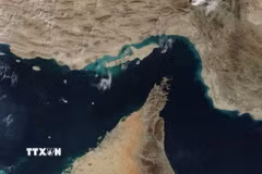Eo biển Hormuz. (Ảnh: IRNA/TTXVN phát)