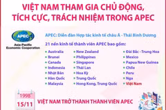 Việt Nam tham gia chủ động, tích cực, trách nhiệm trong APEC