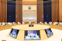 Quang cảnh phiên họp. (Ảnh: Minh Huệ/TTXVN)