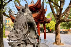 Chùa Khai Nguyên được công nhận là di tích kiến trúc nghệ thuật cấp Quốc gia. (Ảnh: Thái Hà/Vietnam+)