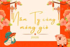 Về quan niệm "cúng giao thừa với chân giò cho năm Tỵ may mắn" 