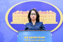 Người Phát ngôn Bộ Ngoại giao Việt NamPhạm Thu Hằng. (Ảnh: BNG)