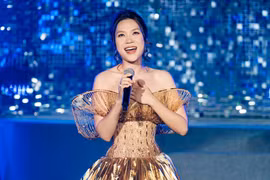 Mỹ Tâm sẽ góp mặt trong chương trình nghệ thuật trọng điểm mừng Quốc khánh. (Ảnh: FBNV)
