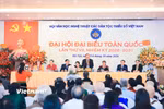 Đại hội Đại biểu toàn quốc lần thứ VII (2026 – 2031) Hội Văn học nghệ thuật các dân tộc thiểu số Việt Nam diễn ra sáng nay 6/10. (Ảnh: Hoài Nam/Vietnam+)