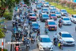 Giá dịch vụ kiểm định khí thải xe máy sẽ do cơ sở đăng kiểm tự quyết định. (Ảnh: Hoài Nam/Vietnam+)