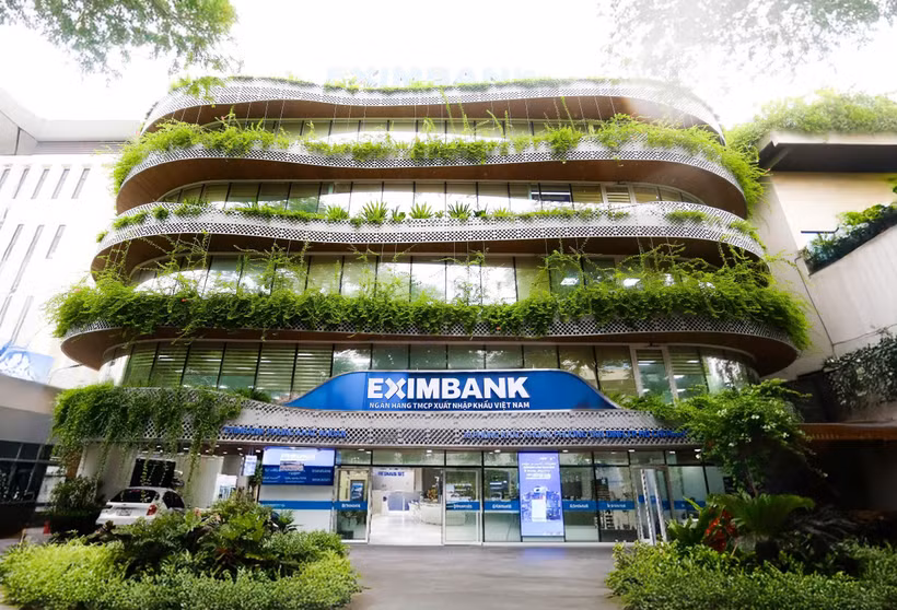 Eximbank báo lãi 1.500 tỷ đồng, ưu tiên dự phòng rủi ro trong giai đoạn chuyển đổi. (Ảnh: Vietnam+)