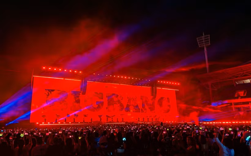 Gần 90.000 khán giả tham dự 2 đêm world tour BIGBANG tại Việt Nam. (Ảnh: Vietnam+)