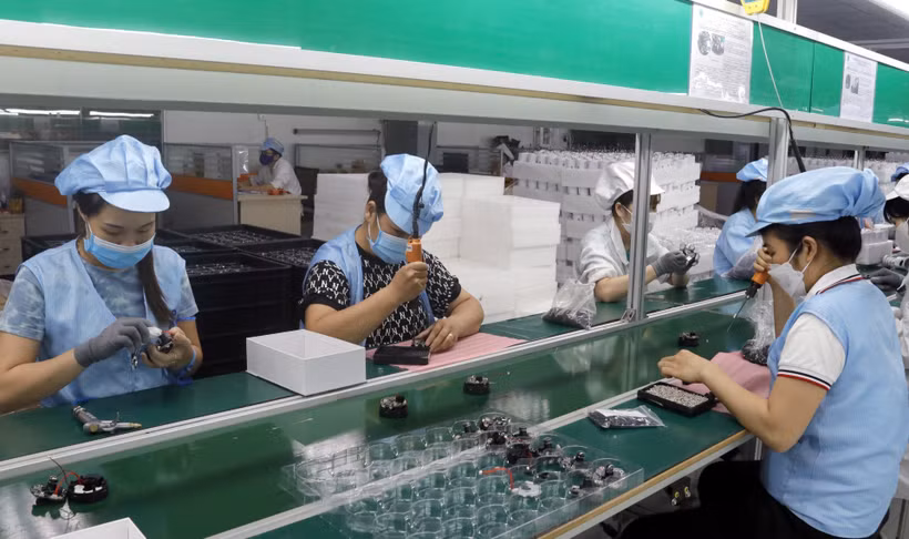 Bắc Ninh kỳ vọng thu hút hơn 6 tỷ USD vốn FDI năm 2025. (Ảnh: Đồng Thúy/TTXVN)