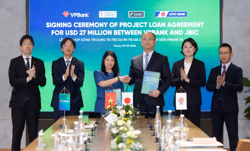 VPBank huy động 27 triệu USD từ ngân hàng Nhật Bản cho dự án truyền tải điện 220 kV. (Ảnh: Vietnam+)
