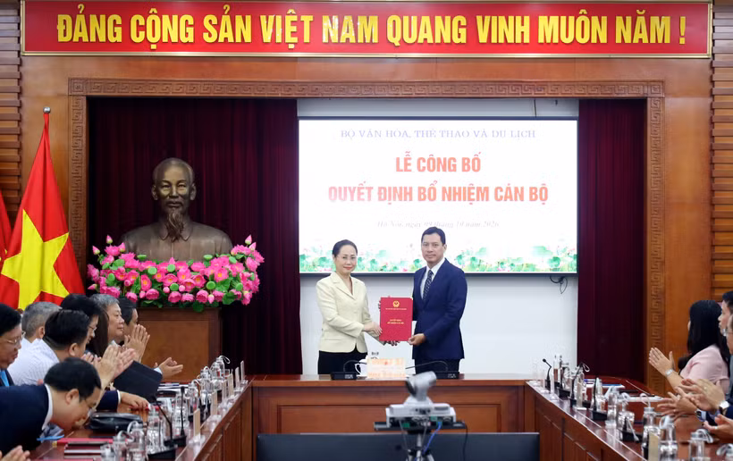 Ông Lê Quang Tự Do, Cục trưởng Cục Phát thanh, Truyền hình và Thông tin điện tử được điều động, bổ nhiệm giữ chức Cục trưởng Cục Báo chí. (Ảnh: Trần Huấn)